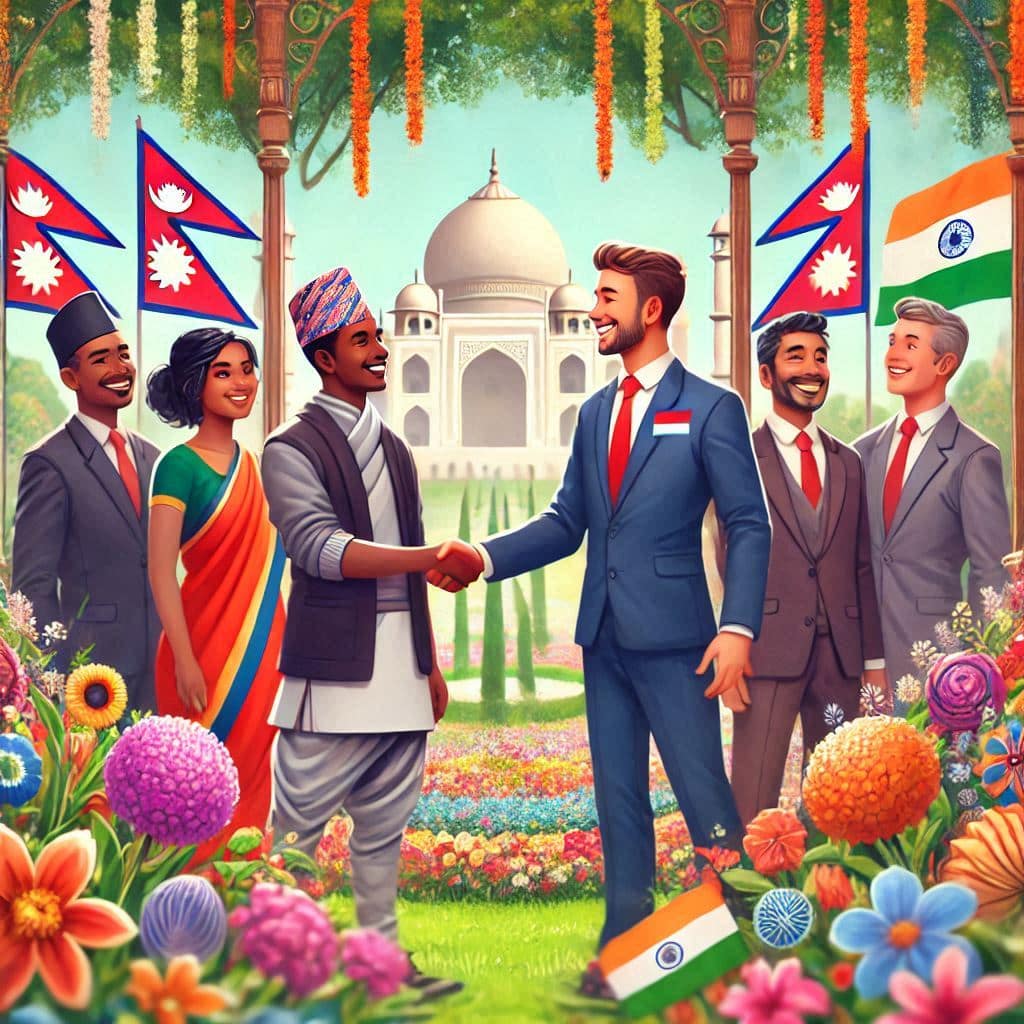 nepal india friendship ambassador
