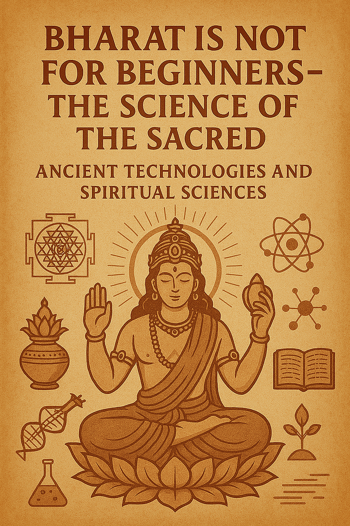 Bharat Is Not For Beginners – The Science Of The Sacred  Ancient Technologies And Spiritual Sciences