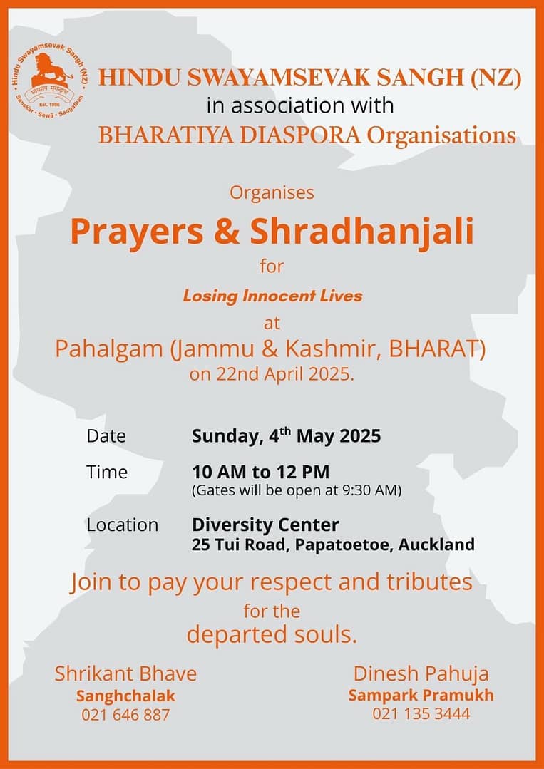 HSS Event On 4th May 2025 Papatoetoe